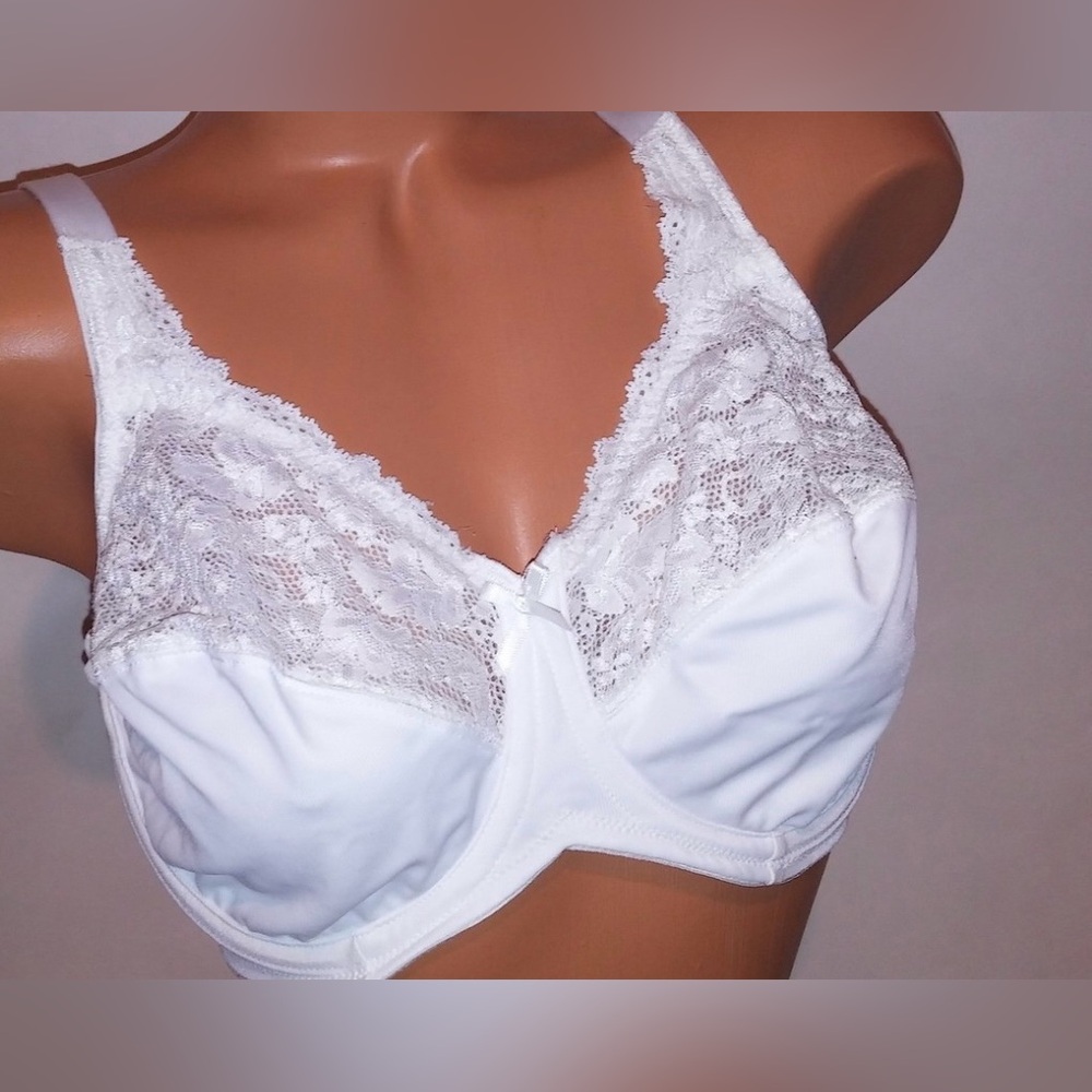 Liyette White Lace Underwire Bra - Unbranded